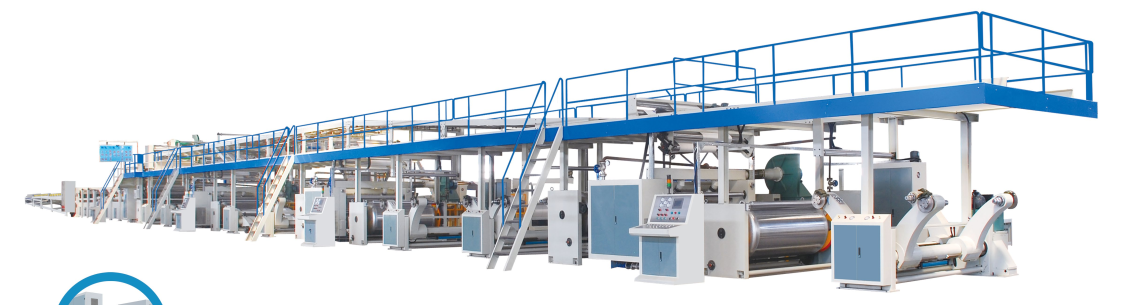 三五七层瓦楞纸板生产线